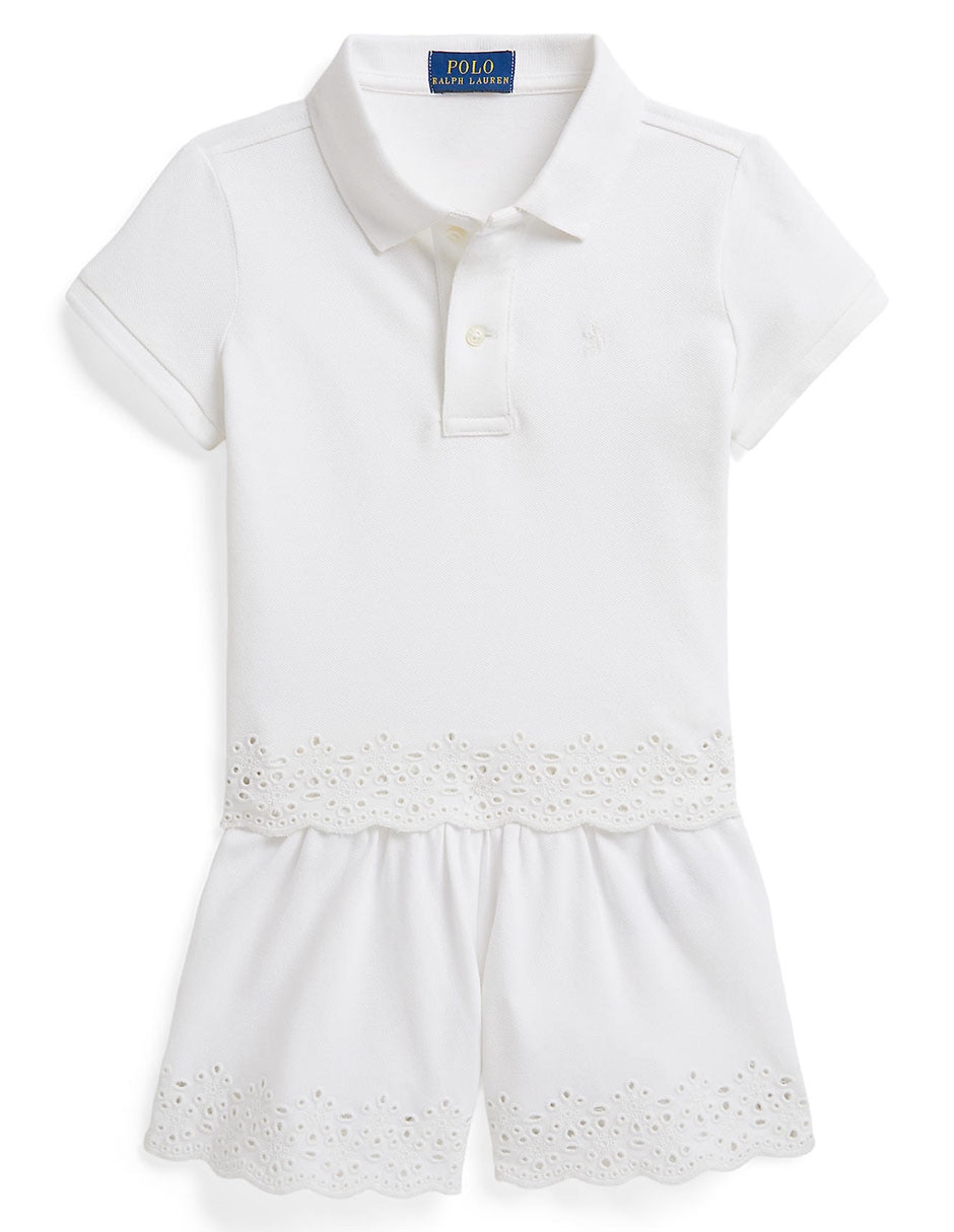 Conjunto de algodón para bebé niña