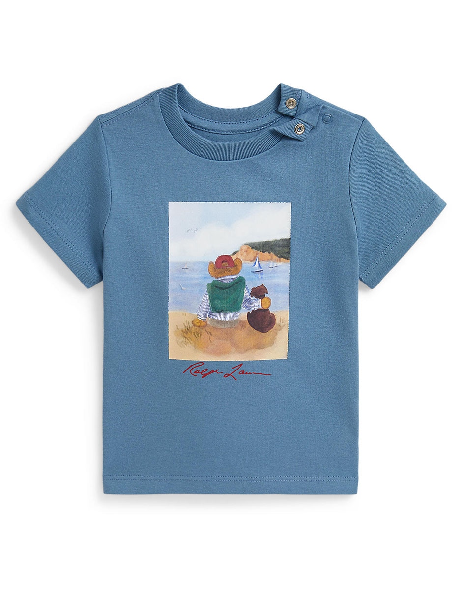 Playera manga corta para bebé niño Playera manga corta para bebé niño