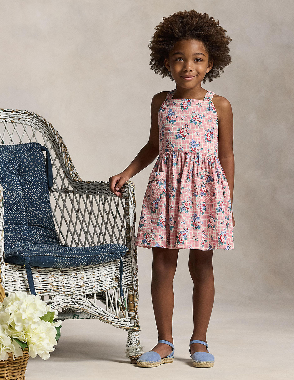 Vestido sin manga para bebé niña 4