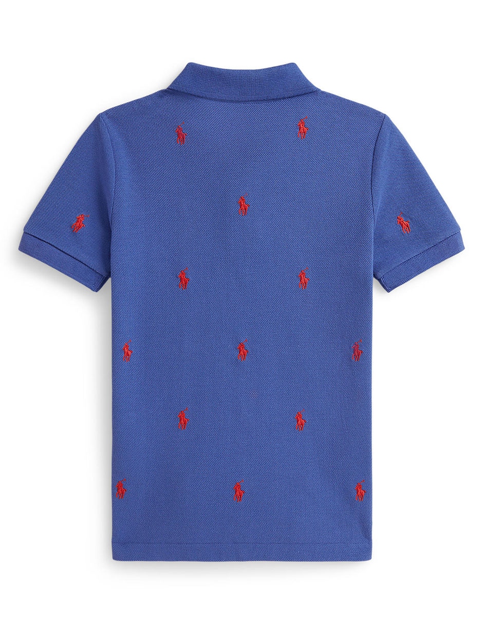 Playera tipo Polo de algodón para bebé niño 2