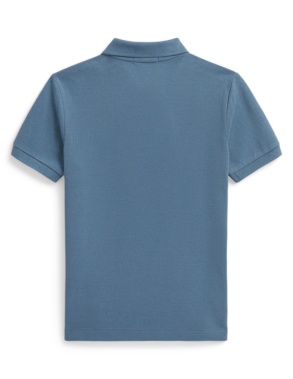 Playera tipo Polo de algodón para bebé niño 2