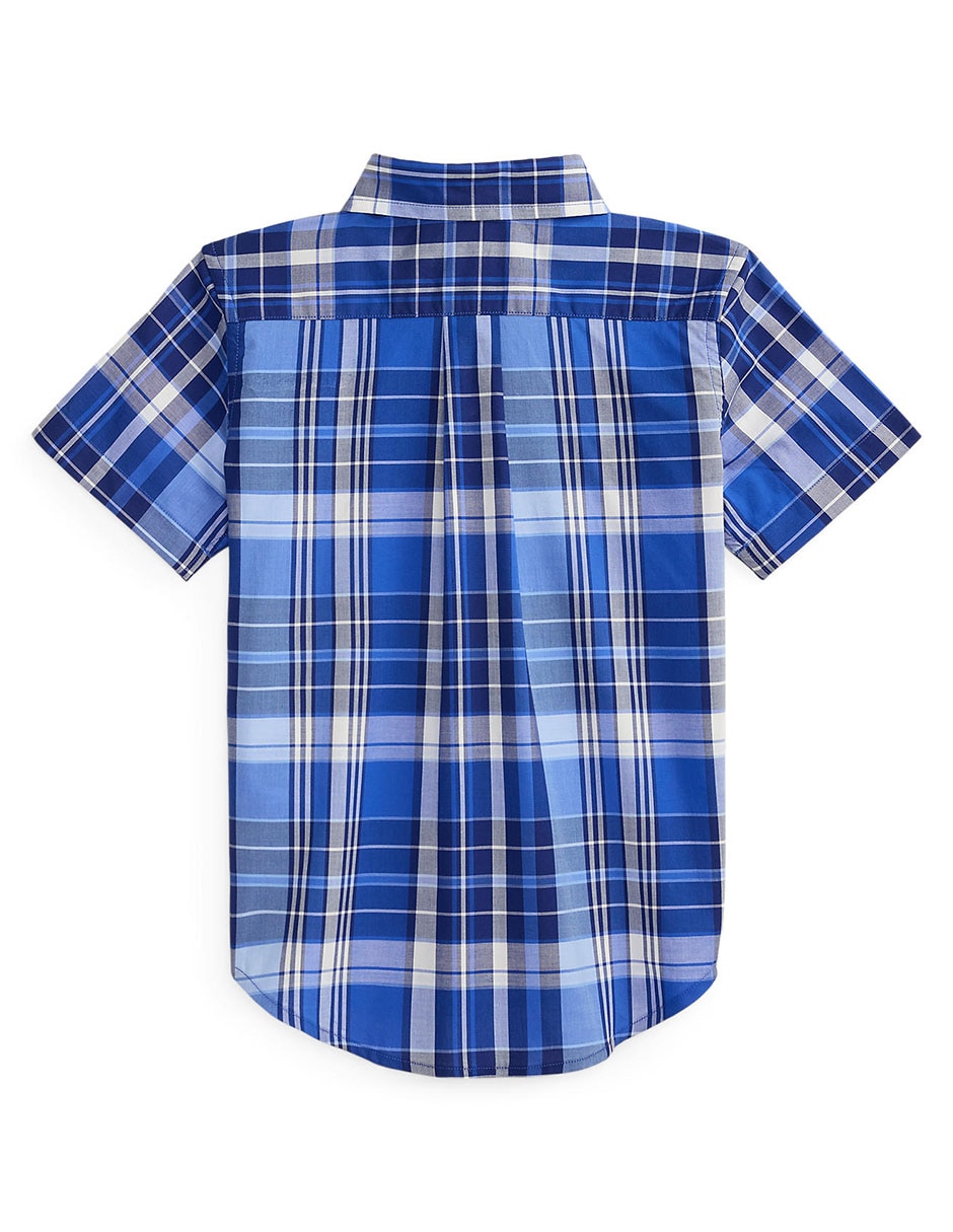 Camisa casual de algodón manga corta para bebé niño 2
