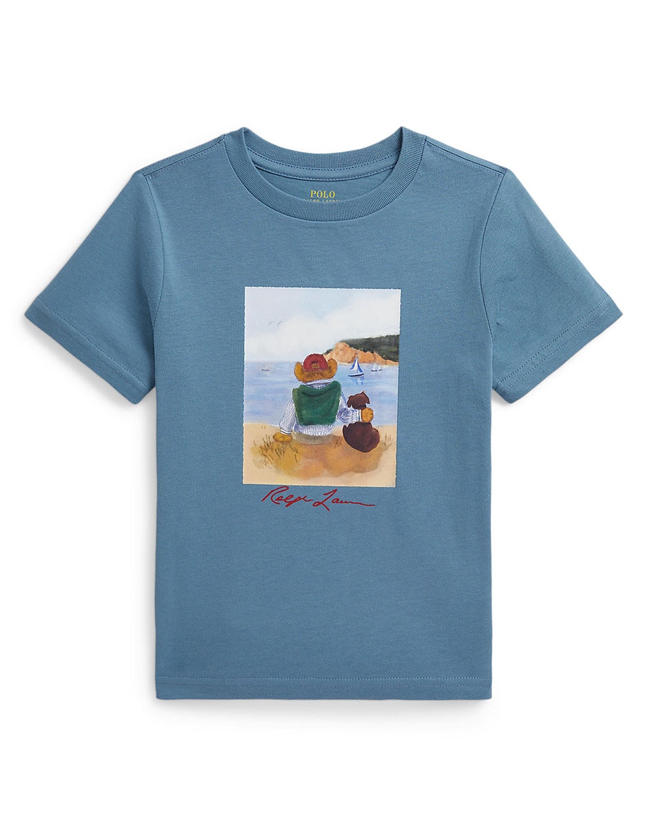 Playera manga corta para bebé niño Playera manga corta para bebé niño