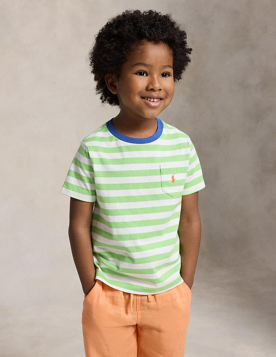 Playera manga corta para bebé niño 3