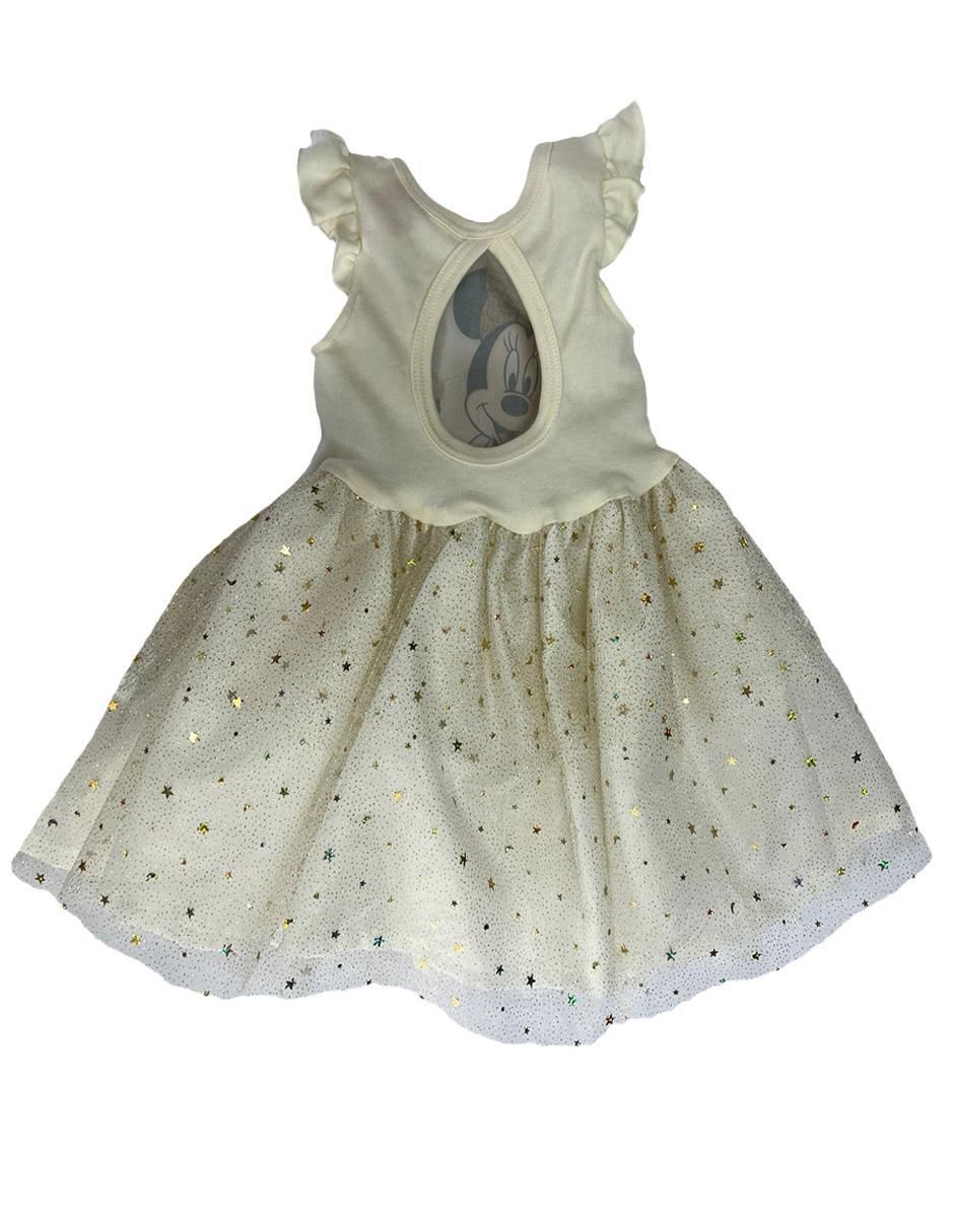 Vestido manga volantes para niña 3